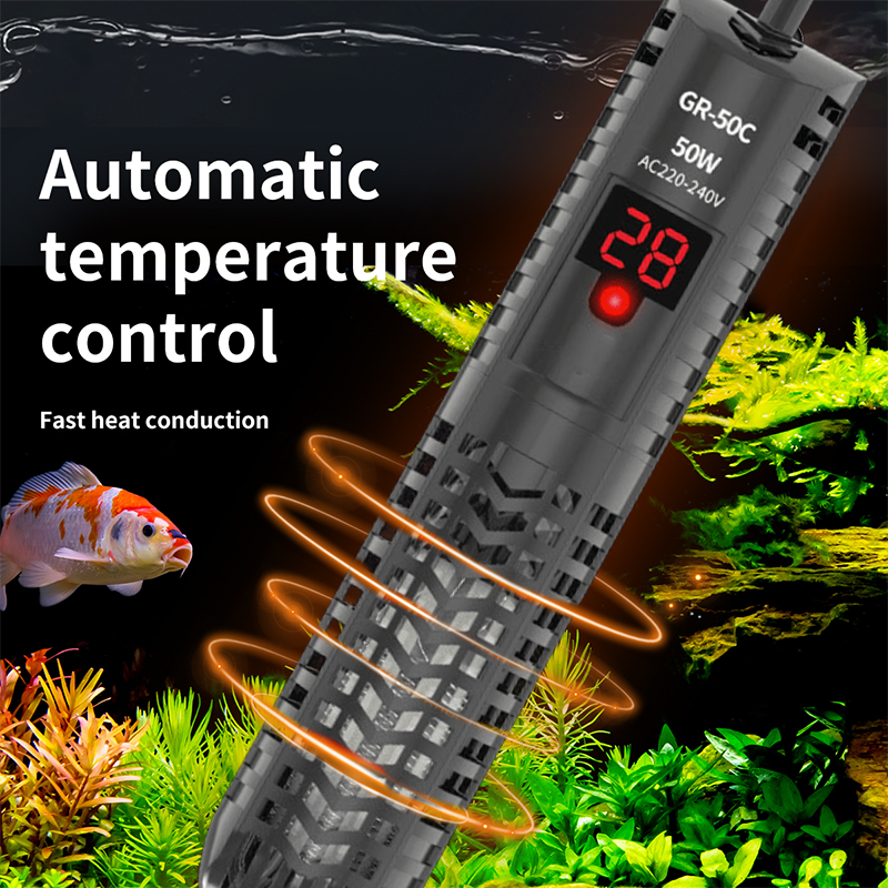 Aquarium Heater Submersible - Aquariums Submersible Heater Display Digital Fish