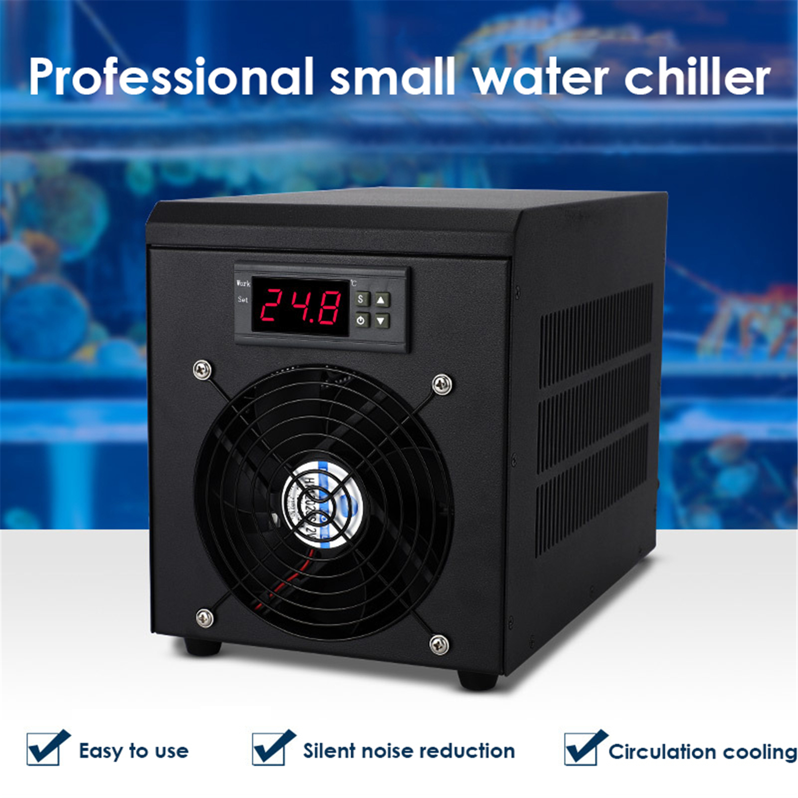 180W Aquarium Water Chiller 55 - Aquarium Heater Submersible のレビューと価格