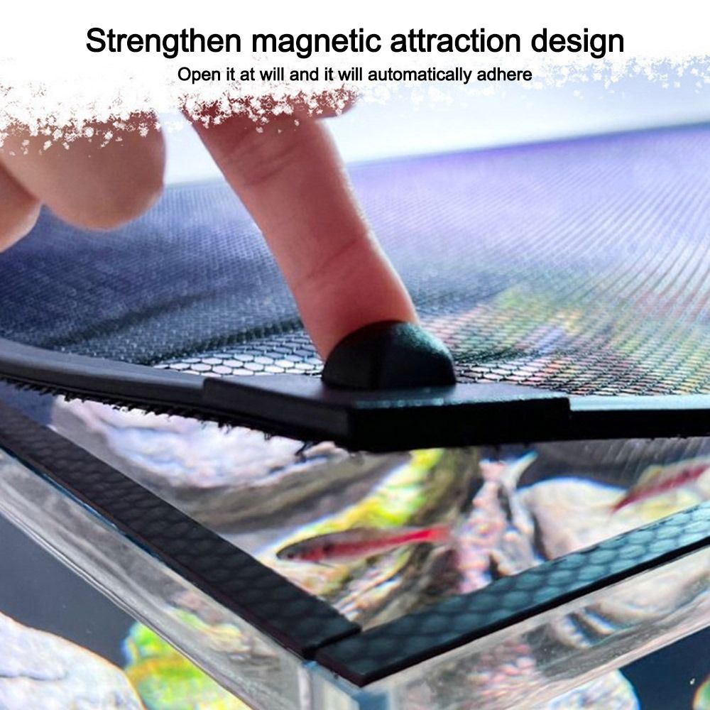 Sturdy Magnetic Fish Tank Lid  - Aquarium Fish Jumping のレビューと価格