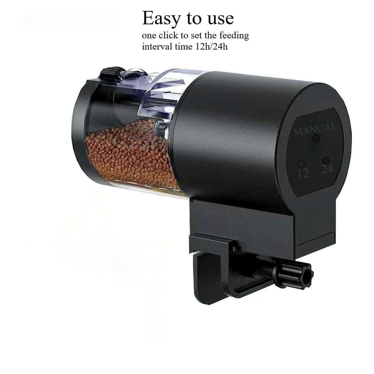 Automatic Fish Feeder 100ML Ca - Aquarium Fish Auto Feeder のレビューと価格
