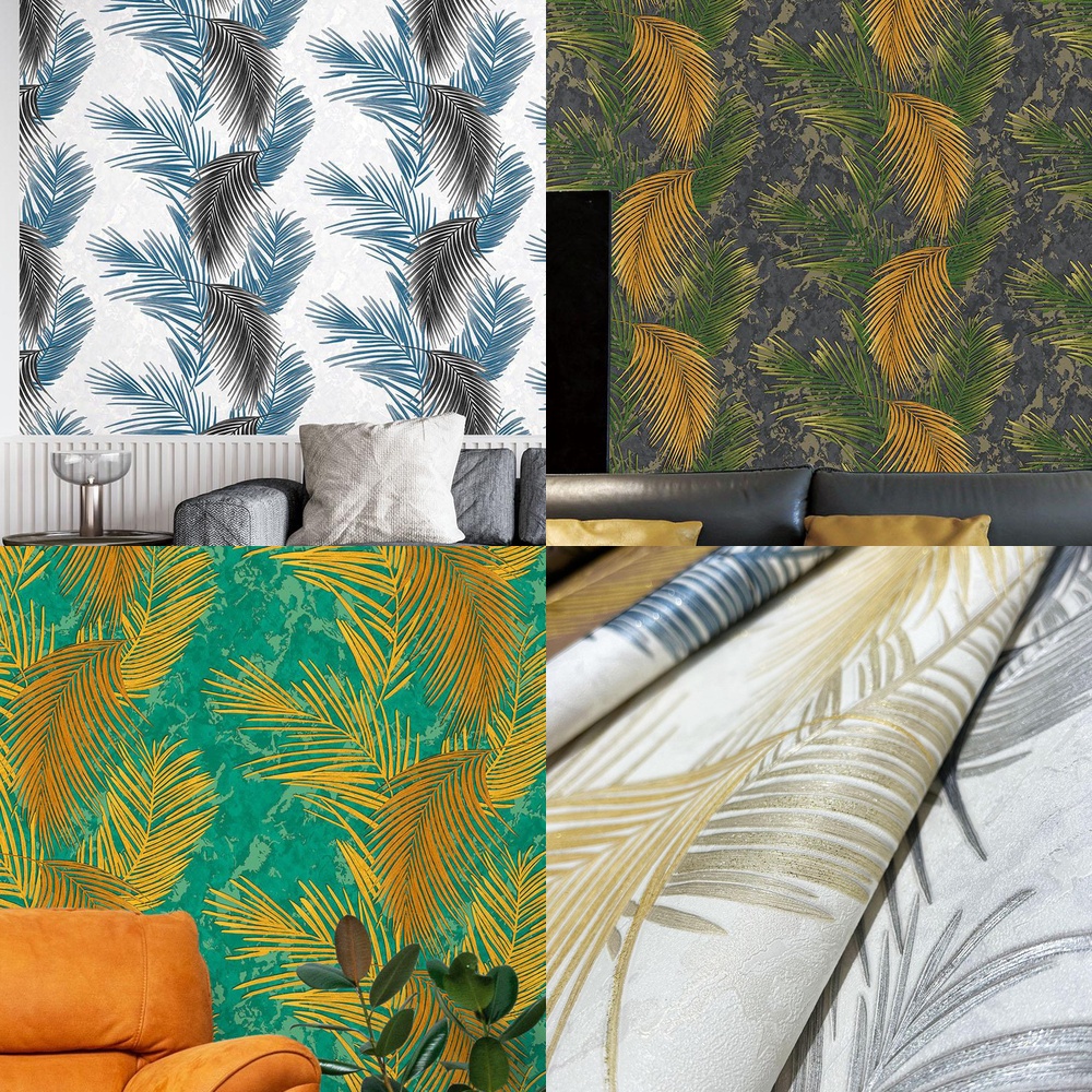 3D Tropical Banana Leaf Wallpa - Background Film 3D のレビューと価格