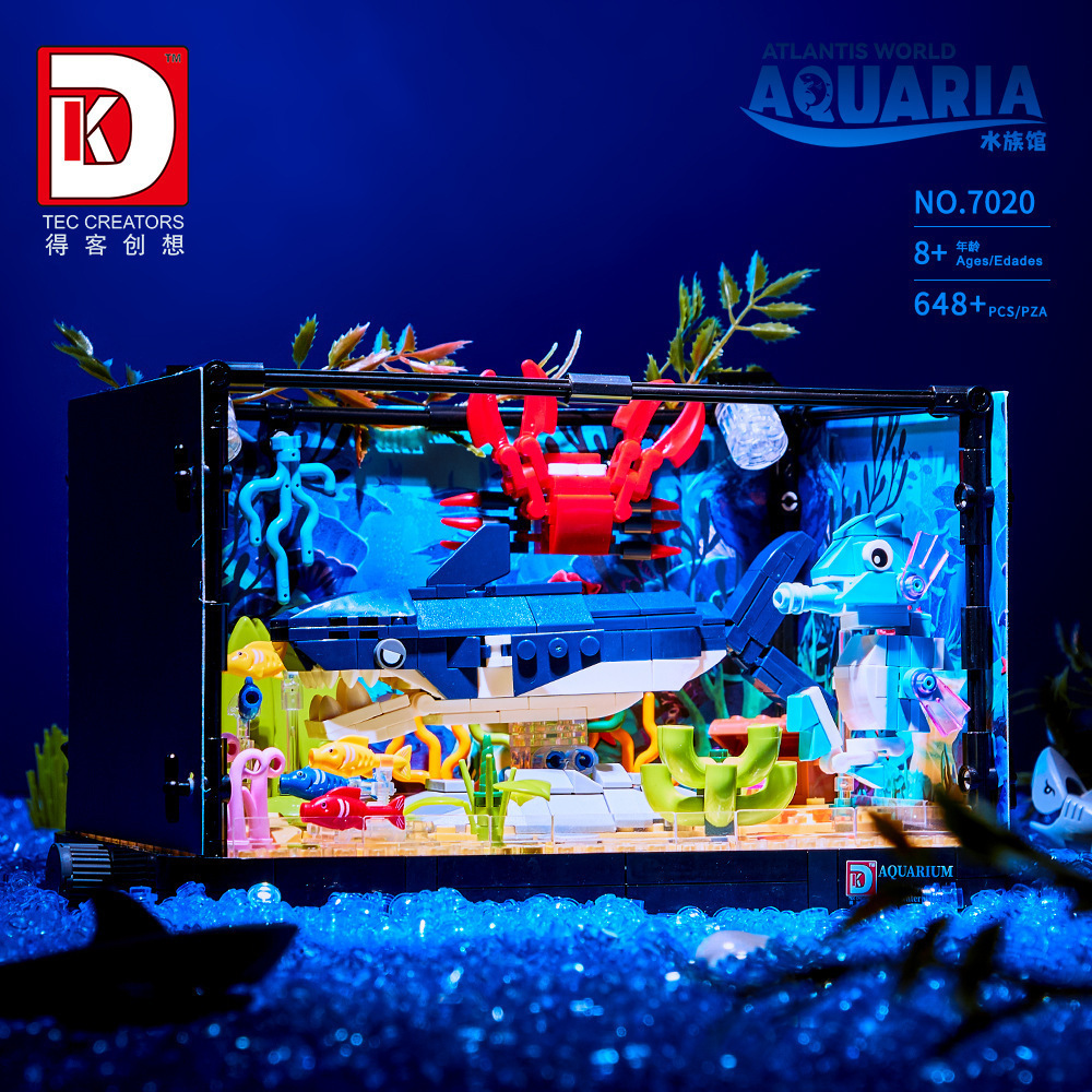 648PCS Shark Ecosystem Tank Bu - Aquarium Fish Of The World のレビューと価格