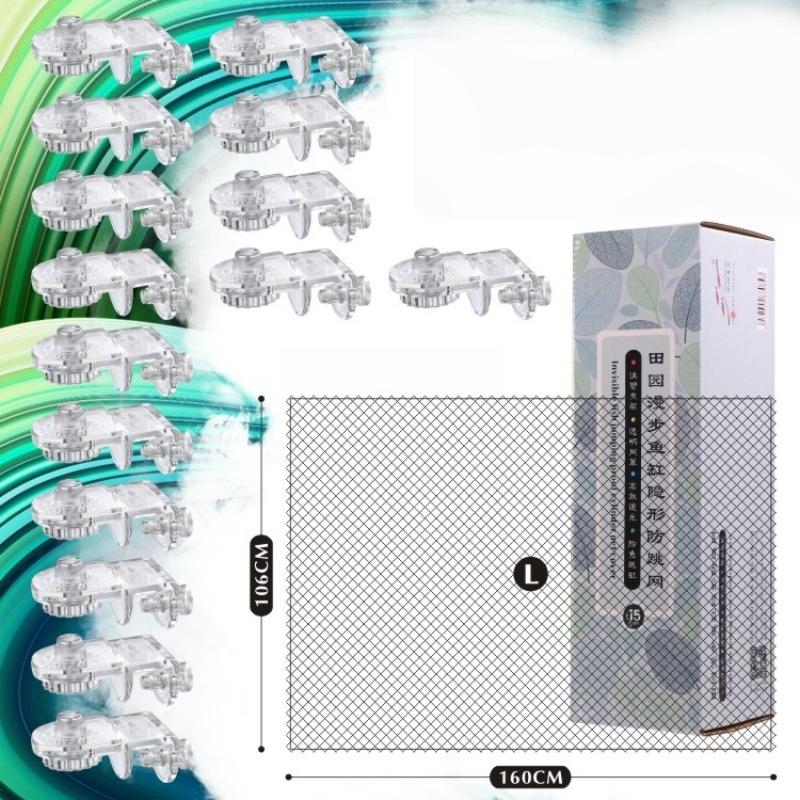 1 Set Fish Tank Net Holder Acr - Aquarium Fish Jumping のレビューと価格