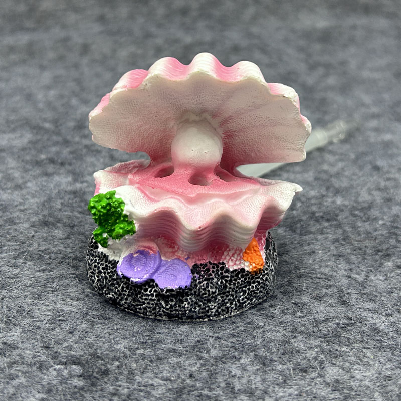 Cute Shell Shape Bubble Stone  - Aquarium Fish Cartoon のレビューと価格