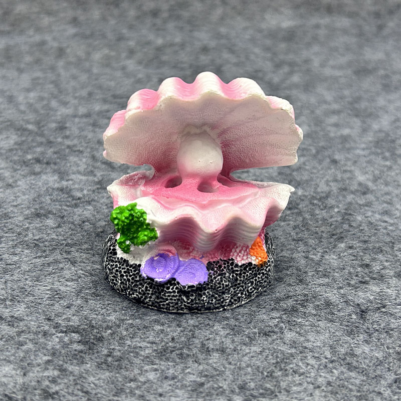 Cute Shell Shape Bubble Stone  - Aquarium Fish Cartoon のレビューと価格