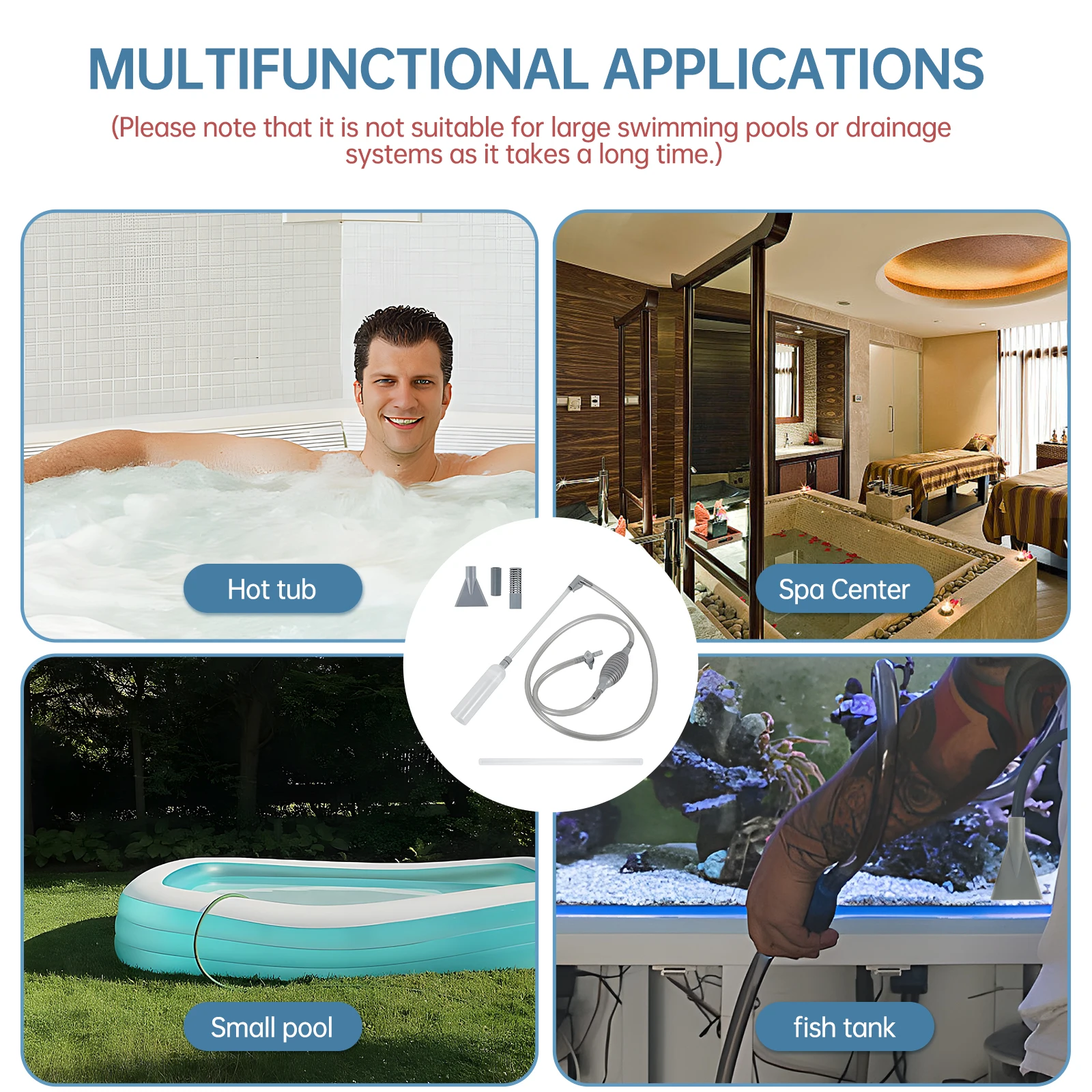 Hot Tub Vacuum Cleaner 10ft Sw - Aquarium Fish House のレビューと価格