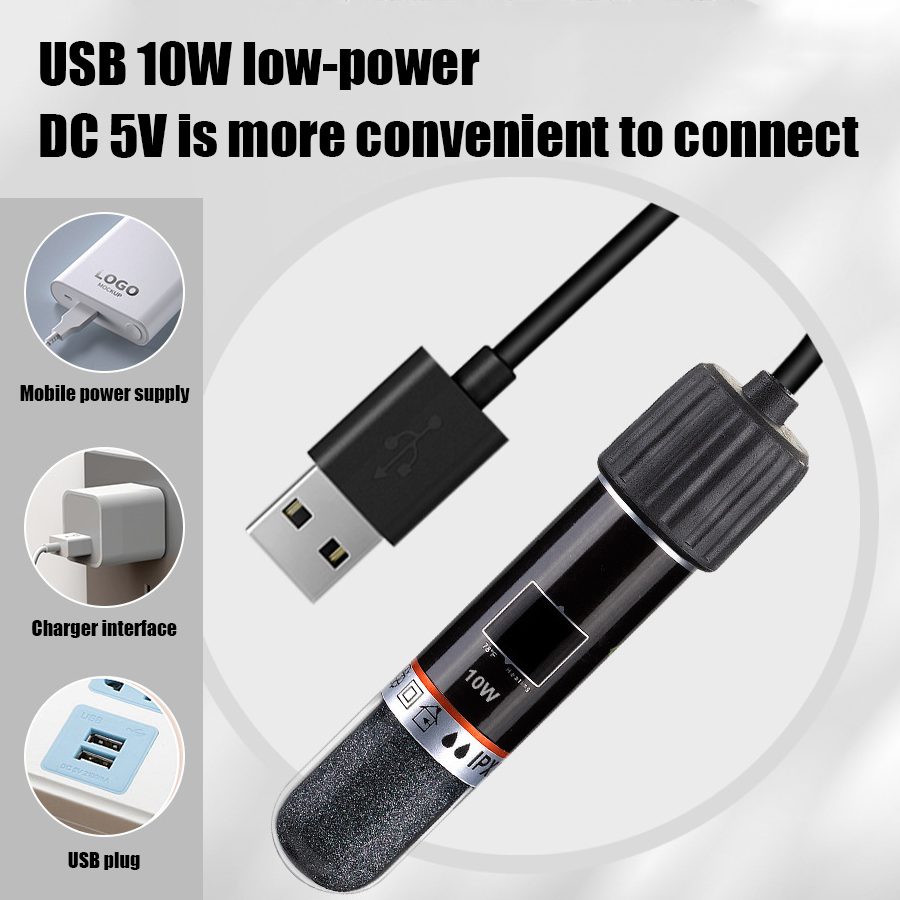 USB Mini Aquarium Heating rod  - Aquarium Heater Submersible のレビューと価格