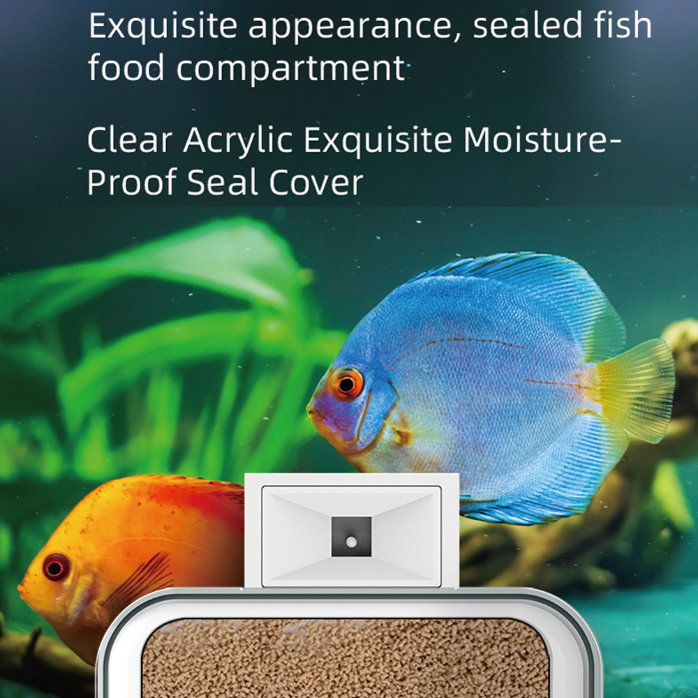 WiFi Smart Automatic Feeder Aq - Aquarium Fish Auto Feeder のレビューと価格