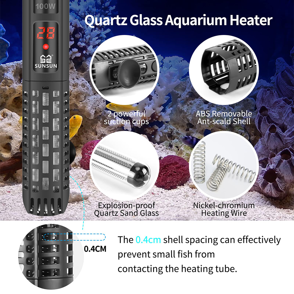 Aquariums Submersible Heater D - Aquarium Heater Submersible のレビューと価格