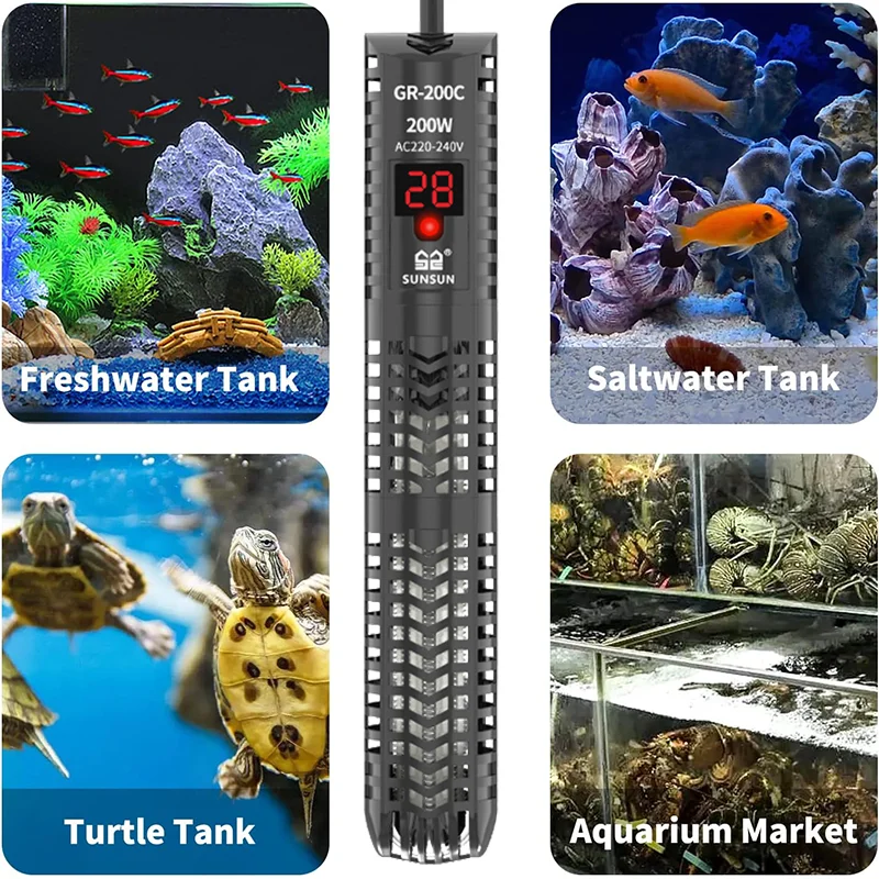 Aquariums Submersible Heater D - Aquarium Heater Submersible のレビューと価格