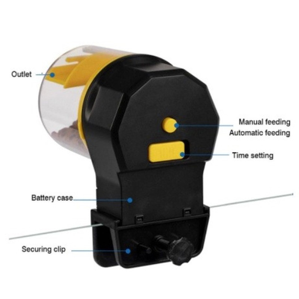 Automatic fish tank feeder int - Aquarium Fish Auto Feeder のレビューと価格