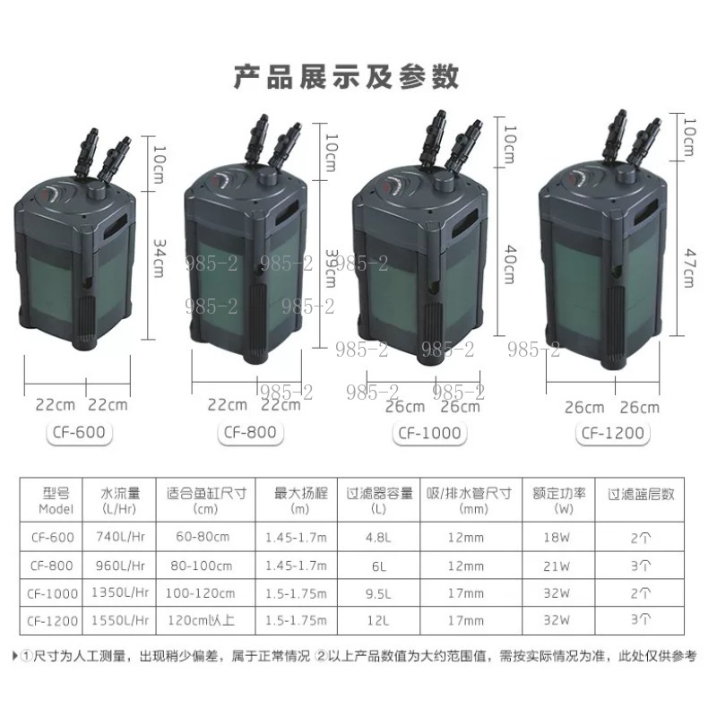 Ultra Quiet Aquarium Canister  - Aquarium Fish House のレビューと価格