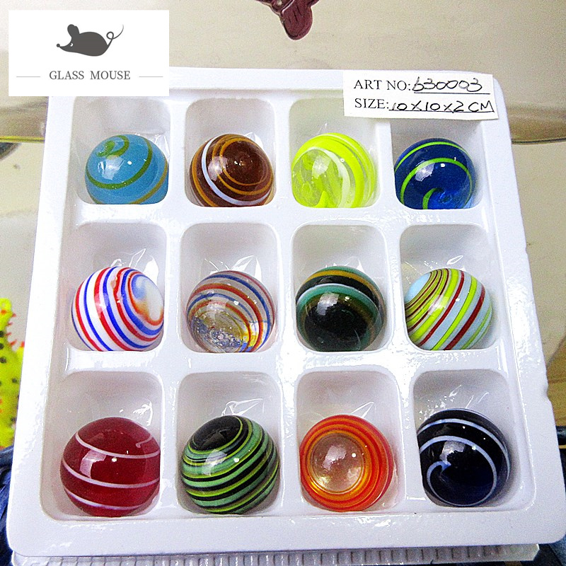 18mm New Handmade Glass Marble - Aquarium Fish Cartoon のレビューと価格