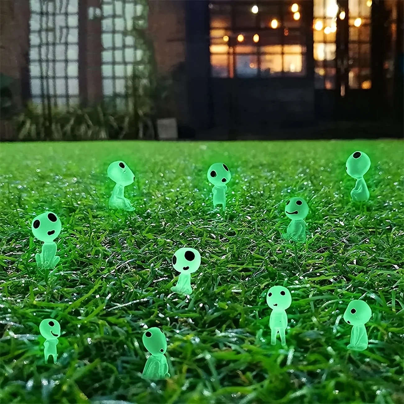 10Pcs Mini Kodama Luminous Elv - Aquarium Fish Cartoon のレビューと価格