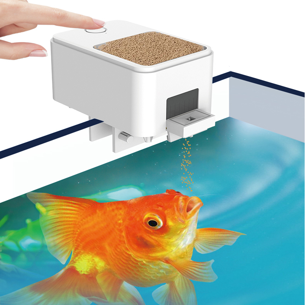 100ML Large Capacity Fish Feed - Aquarium Fish Auto Feeder のレビューと価格
