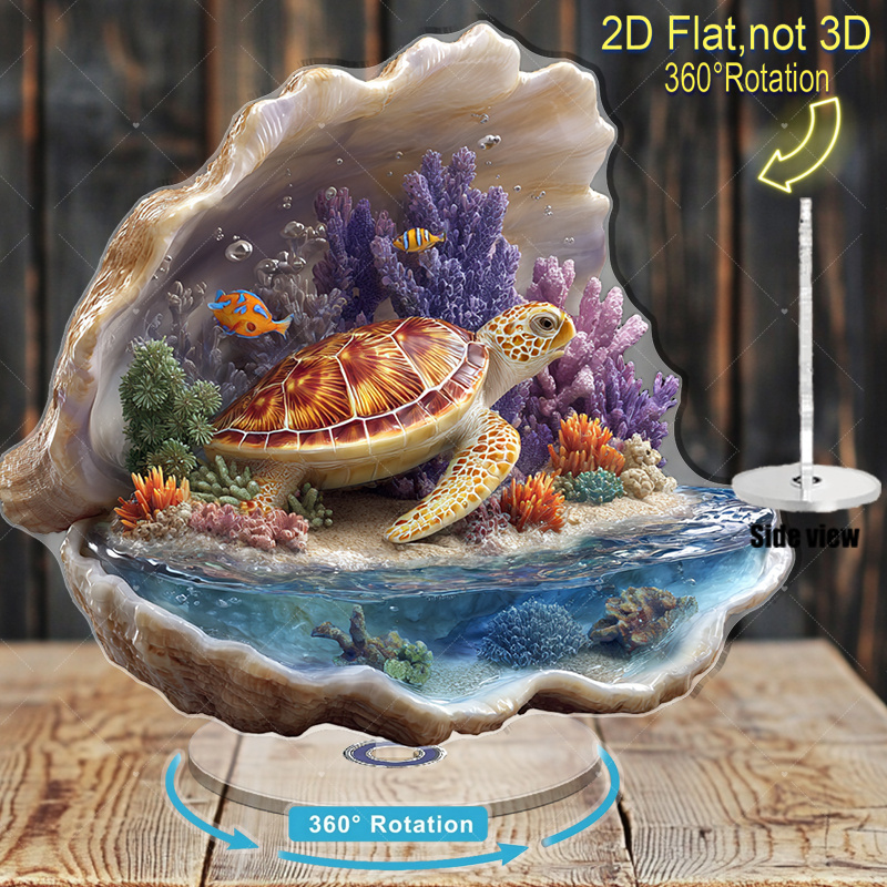 A set of 2D flat rotating turt - Aquarium Fish In Nemo のレビューと価格