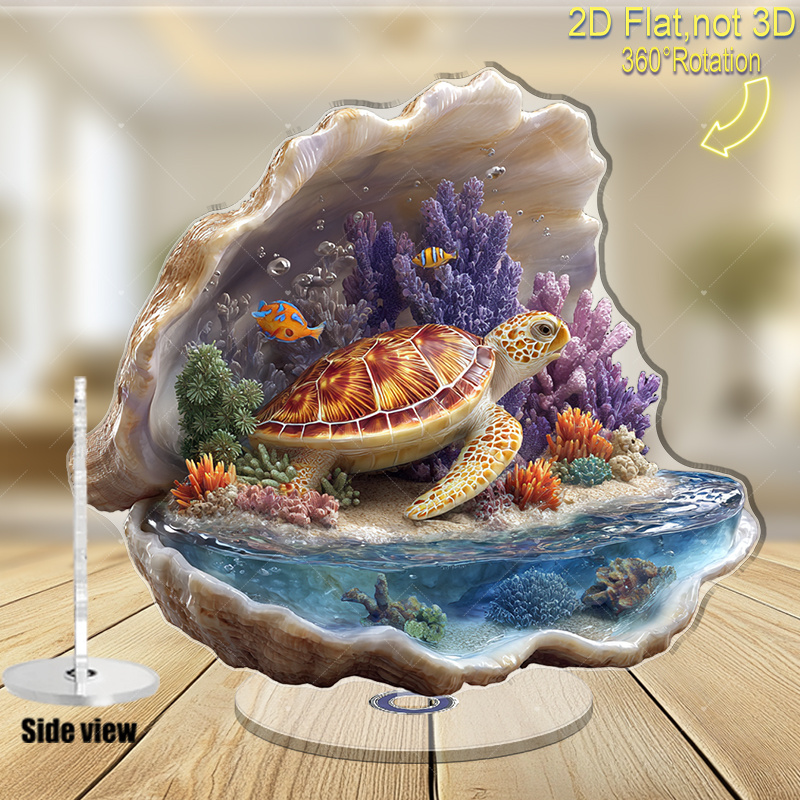A set of 2D flat rotating turt - Aquarium Fish In Nemo のレビューと価格