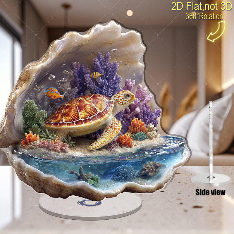 A set of 2D flat rotating turt - Aquarium Fish In Nemo のレビューと価格