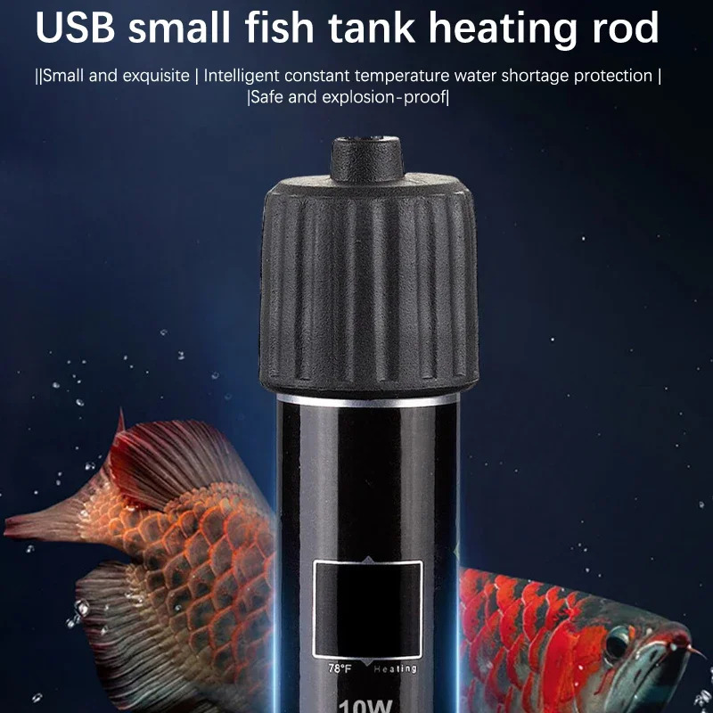 USB Mini Aquarium Heating Rod, - Aquarium Heater Submersible のレビューと価格