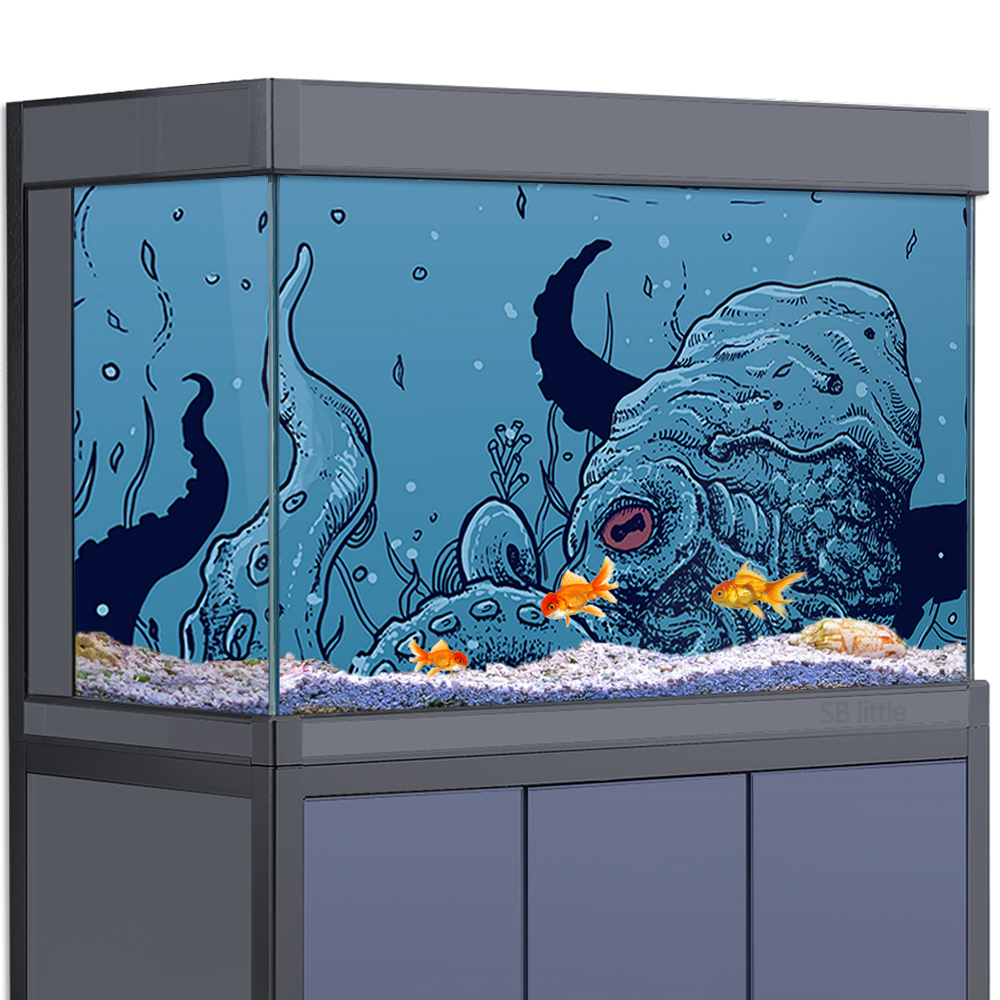 Aquarium Background Sticker -  - Aquarium Fish Monster のレビューと価格
