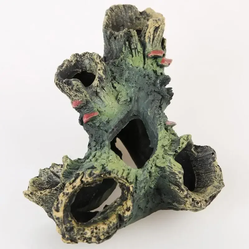 Resin Rockery Fish Tank Landsc - Aquarium Fish Hide のレビューと価格