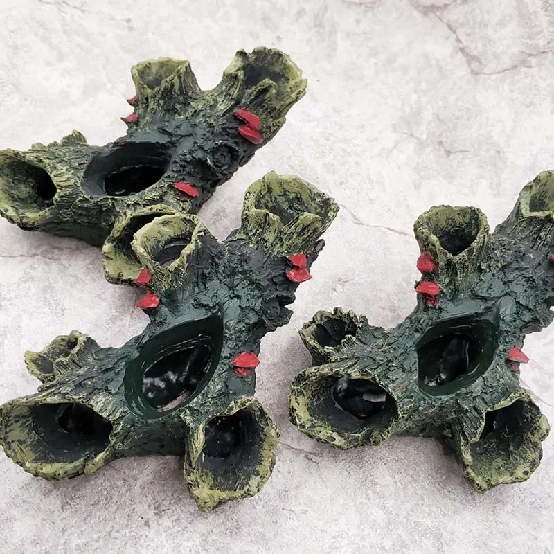 Resin Rockery Fish Tank Landsc - Aquarium Fish Hide のレビューと価格