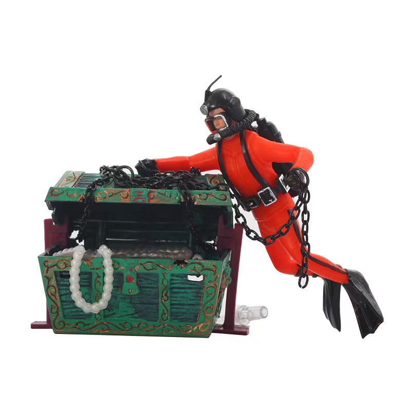 Treasure Frogman Aquarium Orna - Aquarium Fish Of The World のレビューと価格