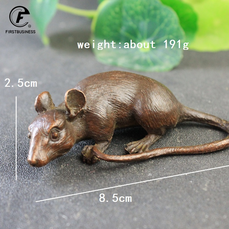 Heavy Brass BIG Rat Mouse Figu - Aquarium Fish Cartoon のレビューと価格