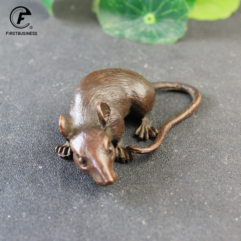 Heavy Brass BIG Rat Mouse Figu - Aquarium Fish Cartoon のレビューと価格