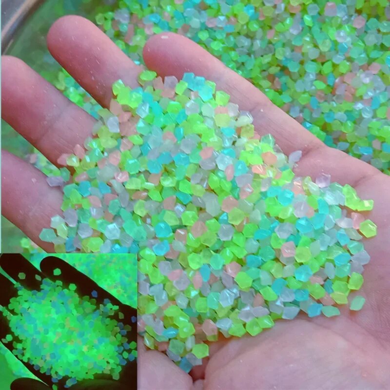 1000pcs 3-5mm Luminous Sand Gl - Aquarium Fish House のレビューと価格