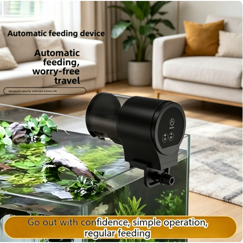 Automatic Fish Food Dispenser  - Aquarium Fish Auto Feeder のレビューと価格