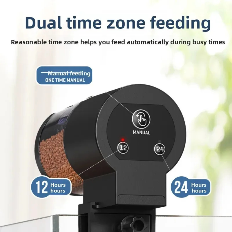 Automatic Fish Food Dispenser  - Aquarium Fish Auto Feeder のレビューと価格