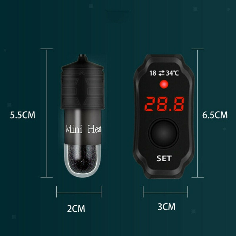 Mini Aquarium Fish Tank Heater - Aquarium Heater Submersible のレビューと価格