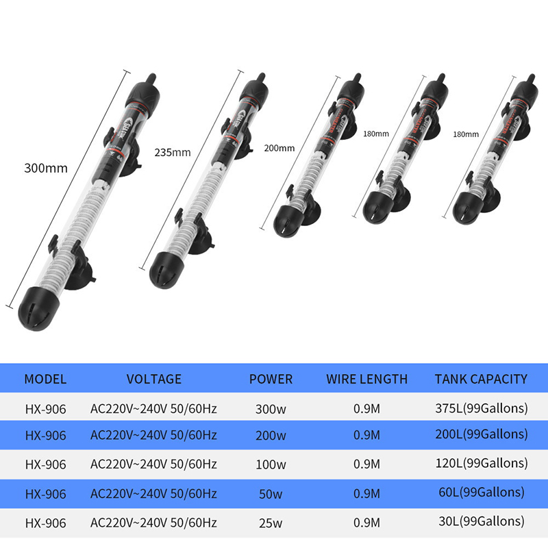 NEW EU Plug Adjustable Tempera - Aquarium Heater Submersible のレビューと価格