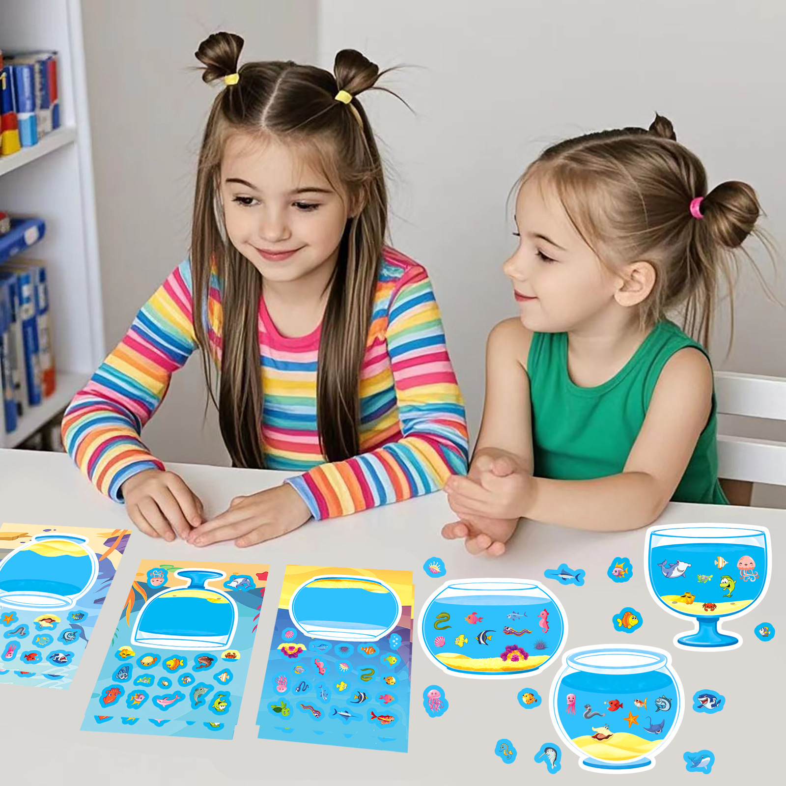 8Sheets Funny Cartoon Lucky Fi - Aquarium Fish Cartoon のレビューと価格