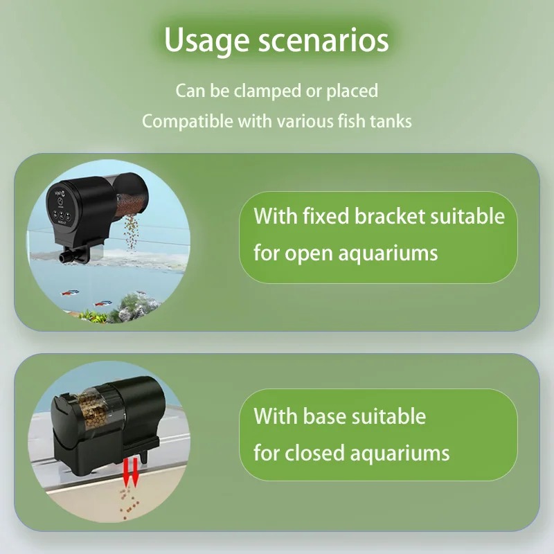 Fish Tank Feeder Intelligent T - Aquarium Fish Auto Feeder のレビューと価格