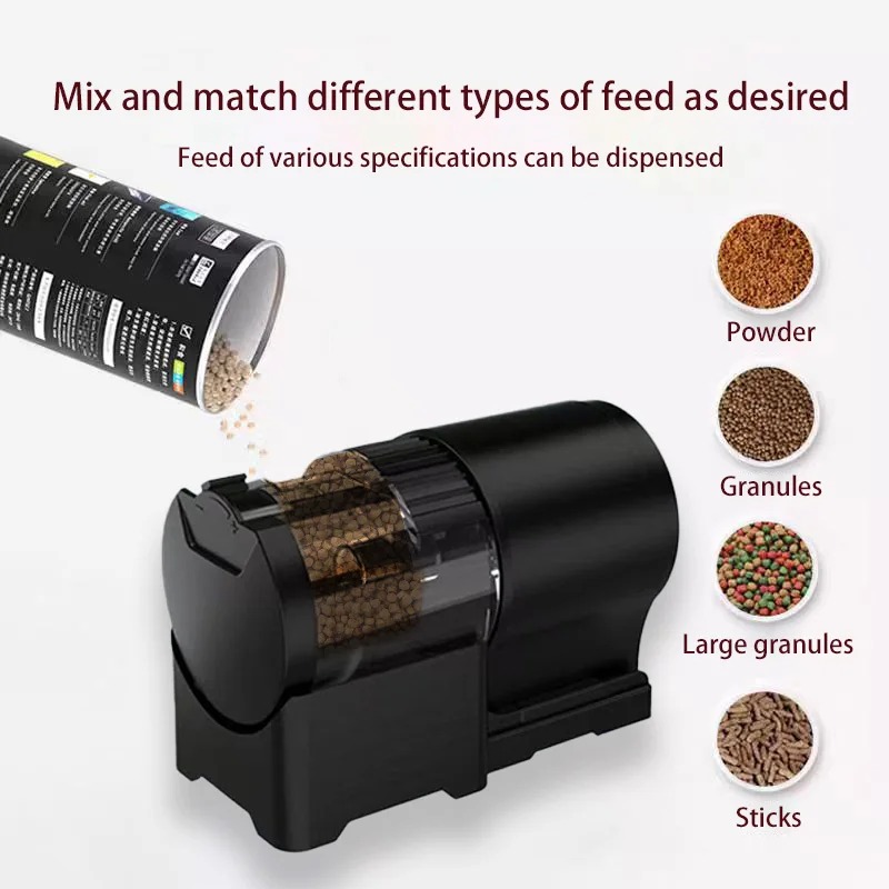 Fish Tank Feeder Intelligent T - Aquarium Fish Auto Feeder のレビューと価格