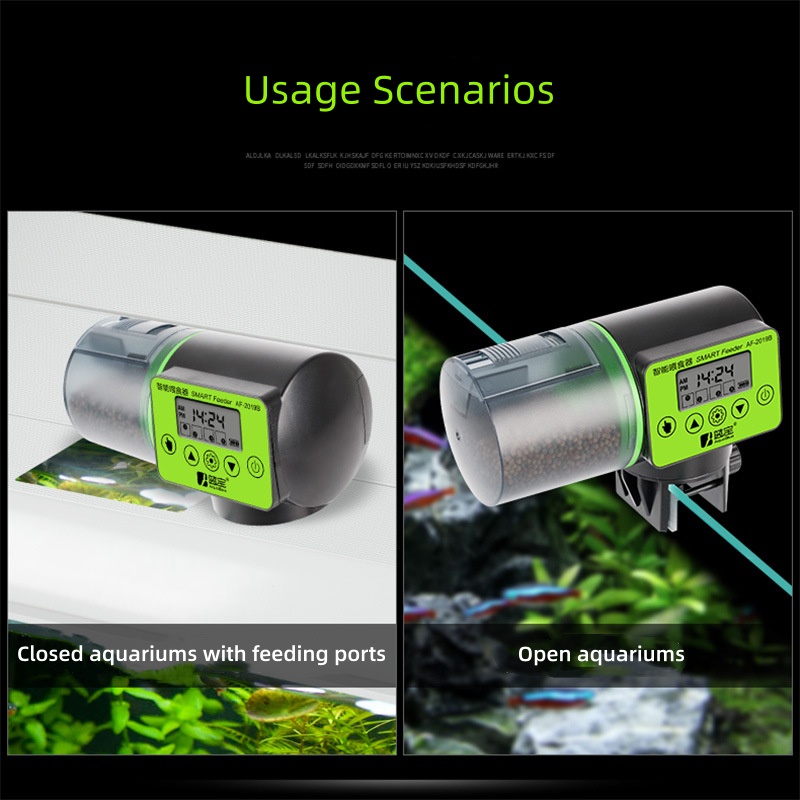 Fish Tank Automatic Feeder Tim - Aquarium Fish Auto Feeder のレビューと価格