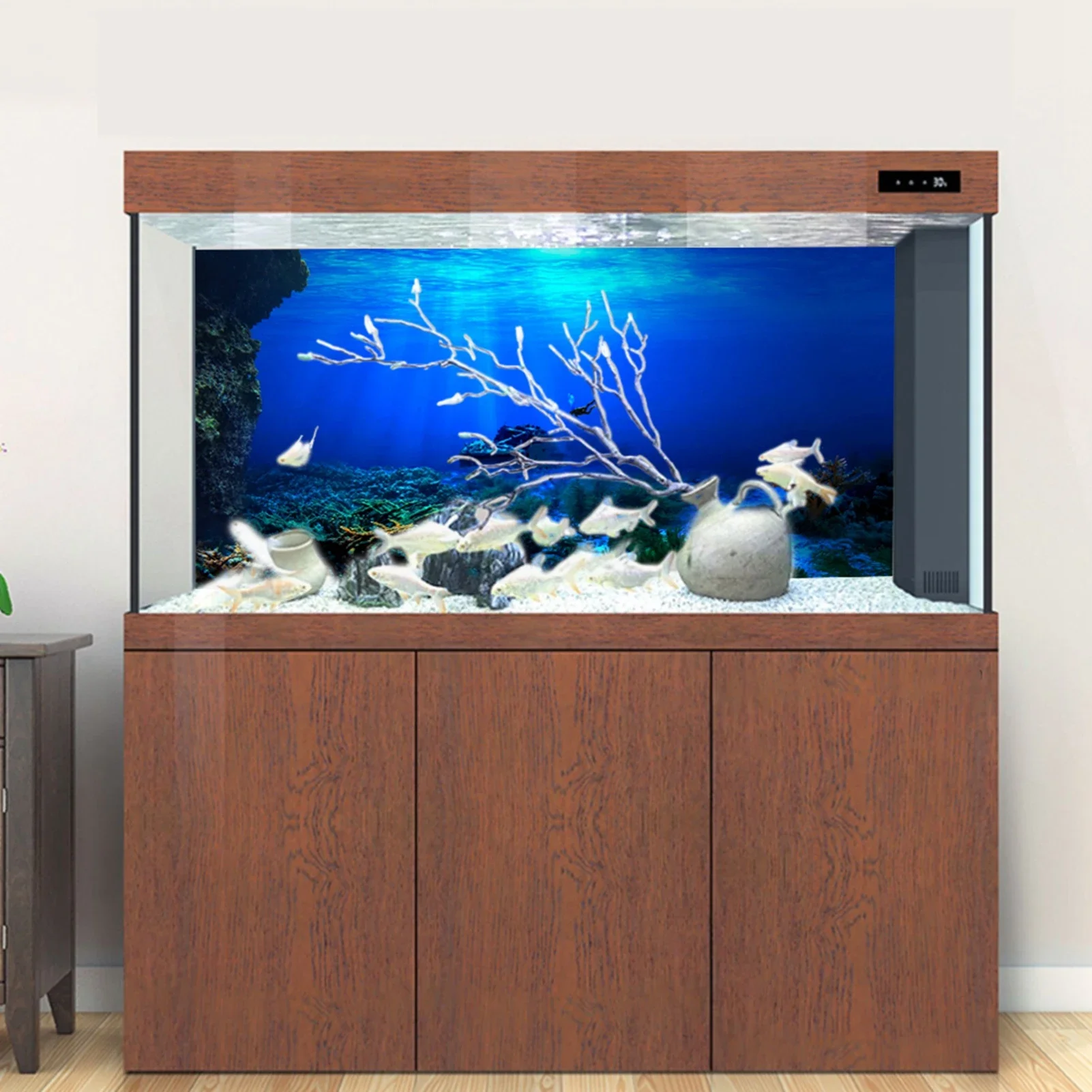 Rainforest Aquarium Background - Aquarium Fish Of The World のレビューと価格
