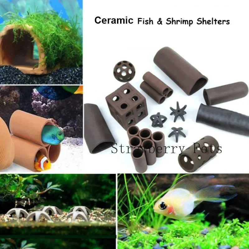 Ceramic Aquarium Decoration Fi - Aquarium Fish Hide のレビューと価格