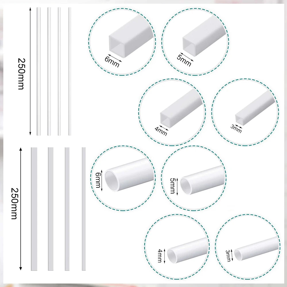 5pcs ABS plastic square tube h - Aquarium Fish House のレビューと価格