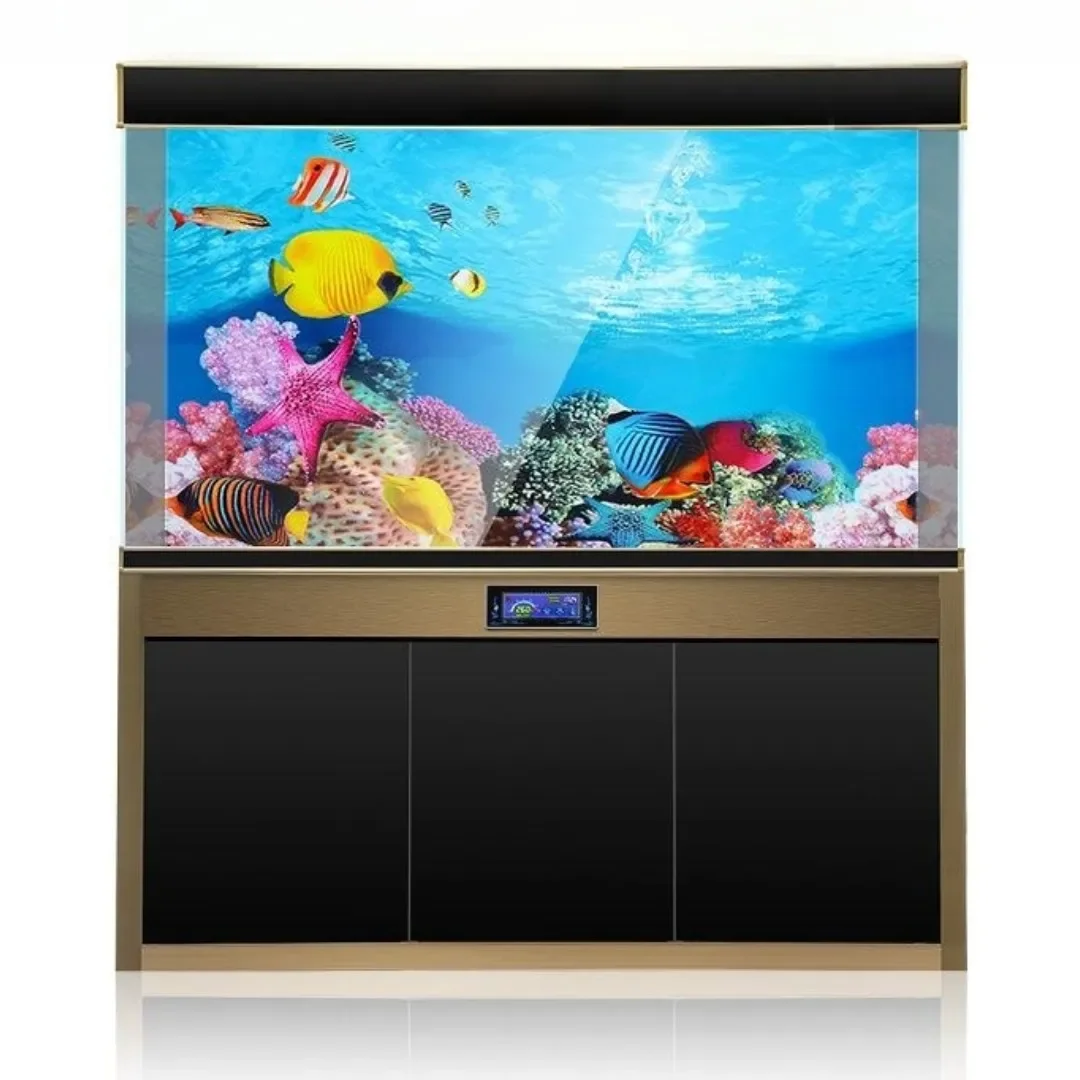 Background Aquarium 3D Sticker - Aquarium Fish Cartoon のレビューと価格