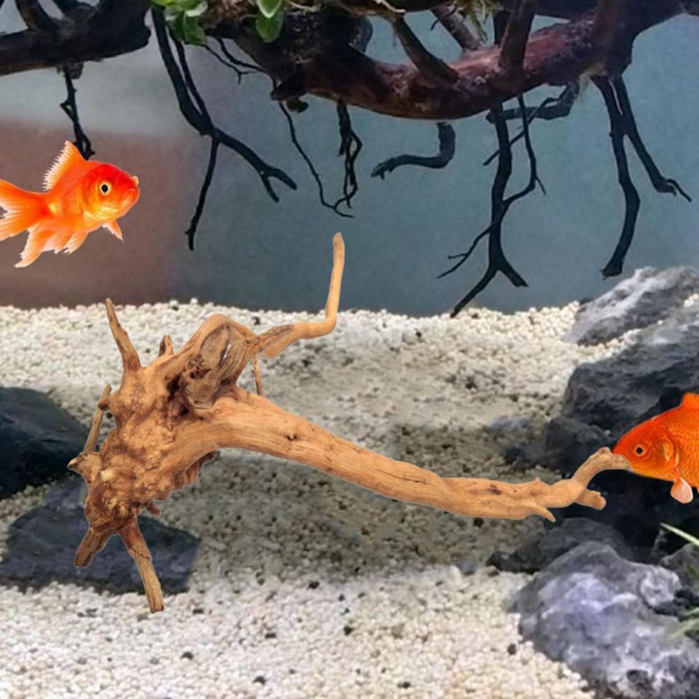 Natural Tree Trunk Aquarium De - Aquarium Fish Hide のレビューと価格