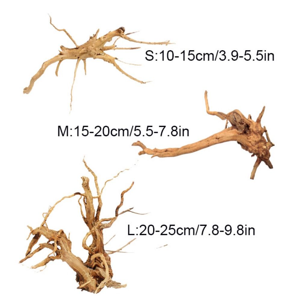 Natural Tree Trunk Aquarium De - Aquarium Fish Hide のレビューと価格
