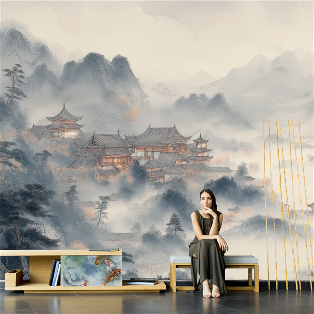 custom wall cloth TV backgroun - Background Film 3D のレビューと価格