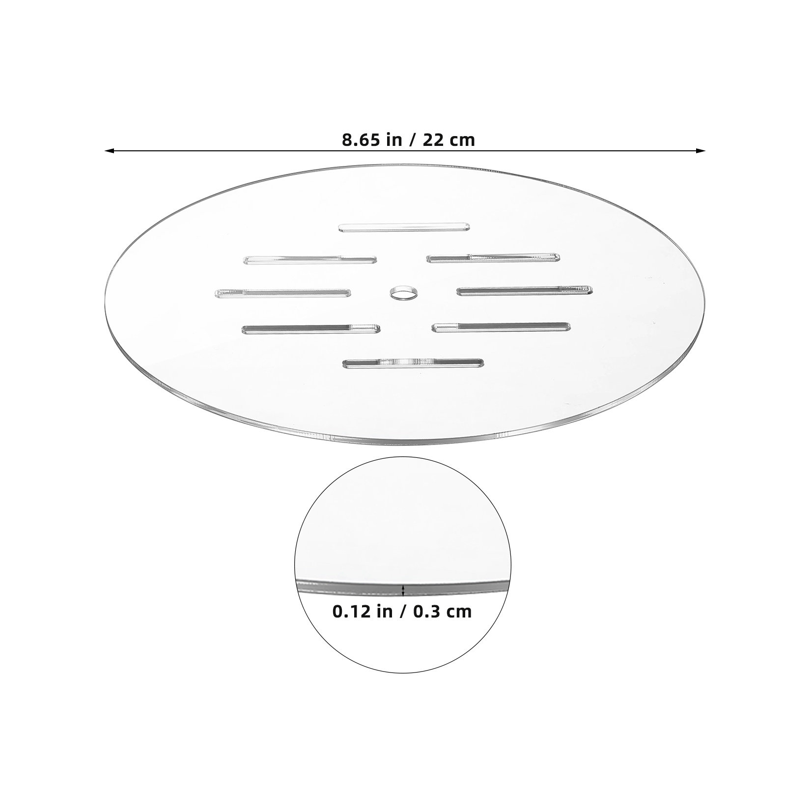Round Acrylic Aquarium Cover 2 - Aquarium Fish Jumping のレビューと価格