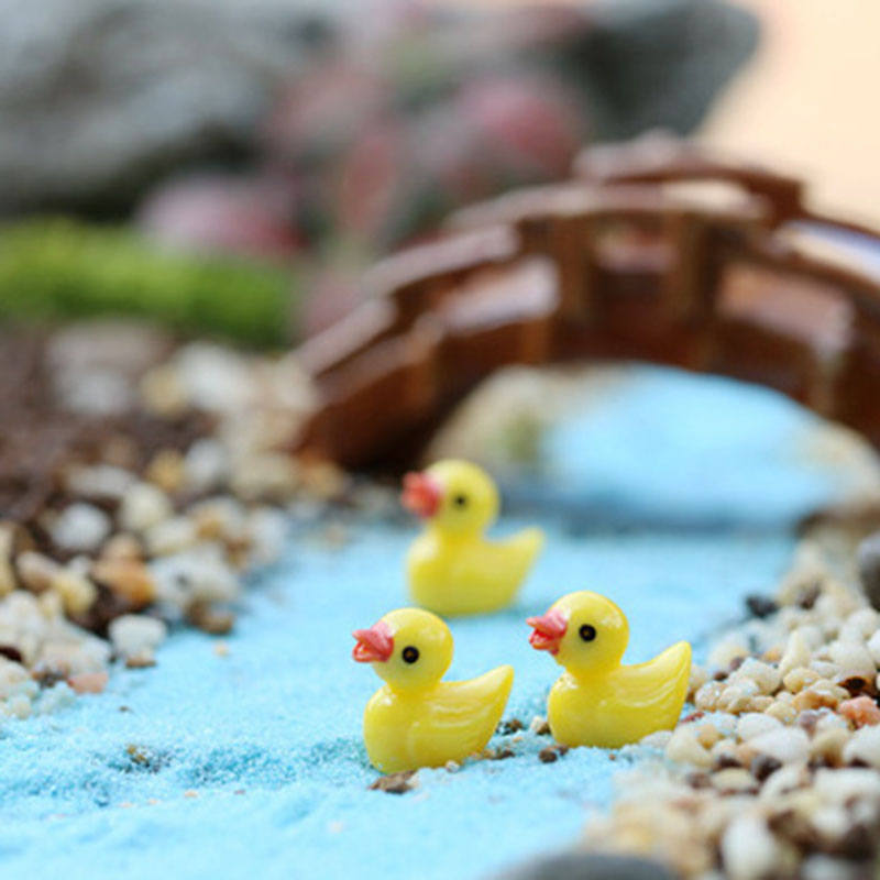 Cute Mini Yellow Duck Floating - Aquarium Fish Cartoon のレビューと価格