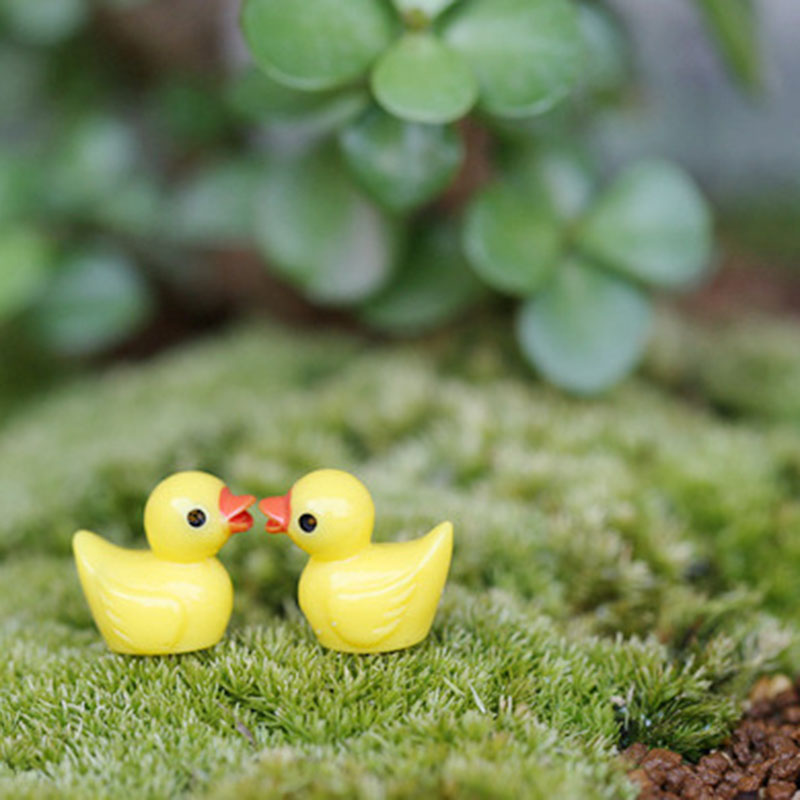 Cute Mini Yellow Duck Floating - Aquarium Fish Cartoon のレビューと価格