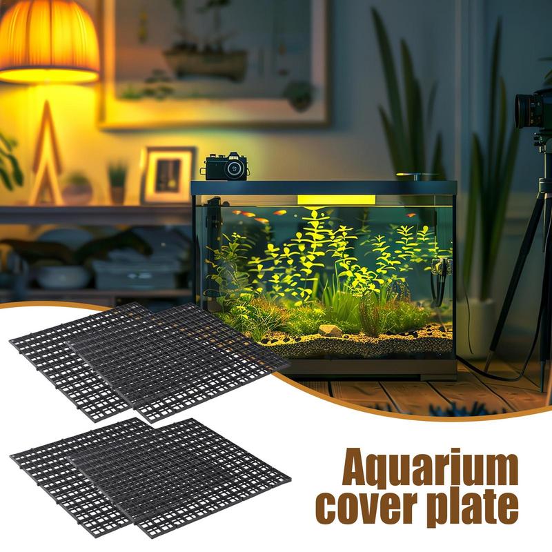 Fish Tank Lid 4pcs Multifuncti - Aquarium Fish Jumping のレビューと価格