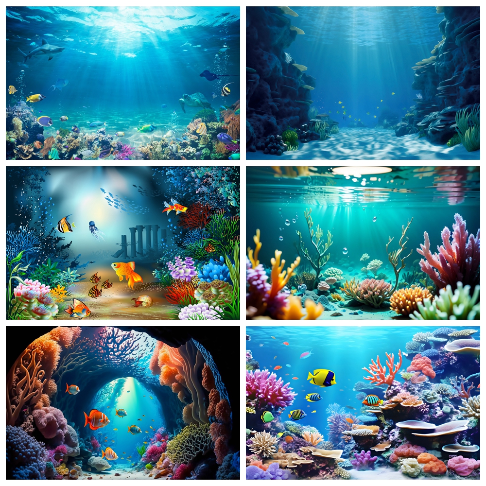 Underwater World Seabed Backdr - Aquarium Fish Of The World のレビューと価格